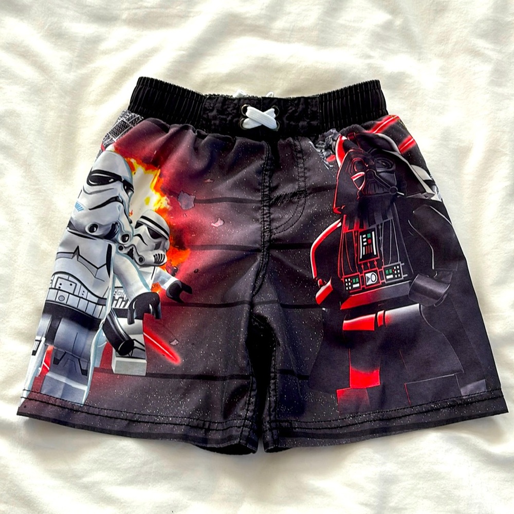 Lego Star Wars Swim Trunks Boys Size 4/5